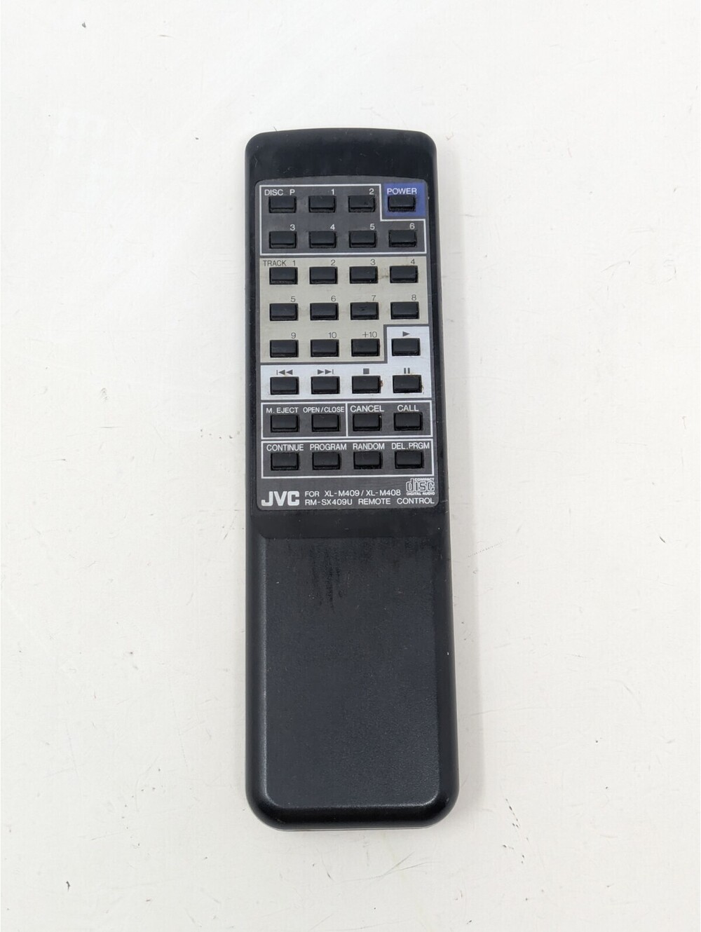 JVC RM-SX409U Remote Control for XL-M409 XL-M408 CD Player Genuine OEM